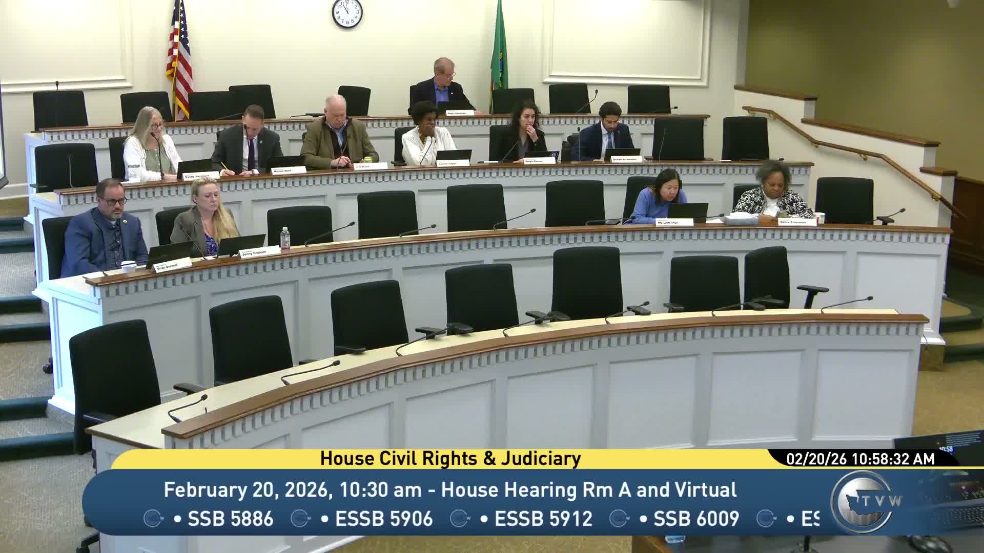 Panel divides on expanding admissibility of child hearsay to under-18s; prosecutors cite trafficking cases, defenders cite constitutional risk