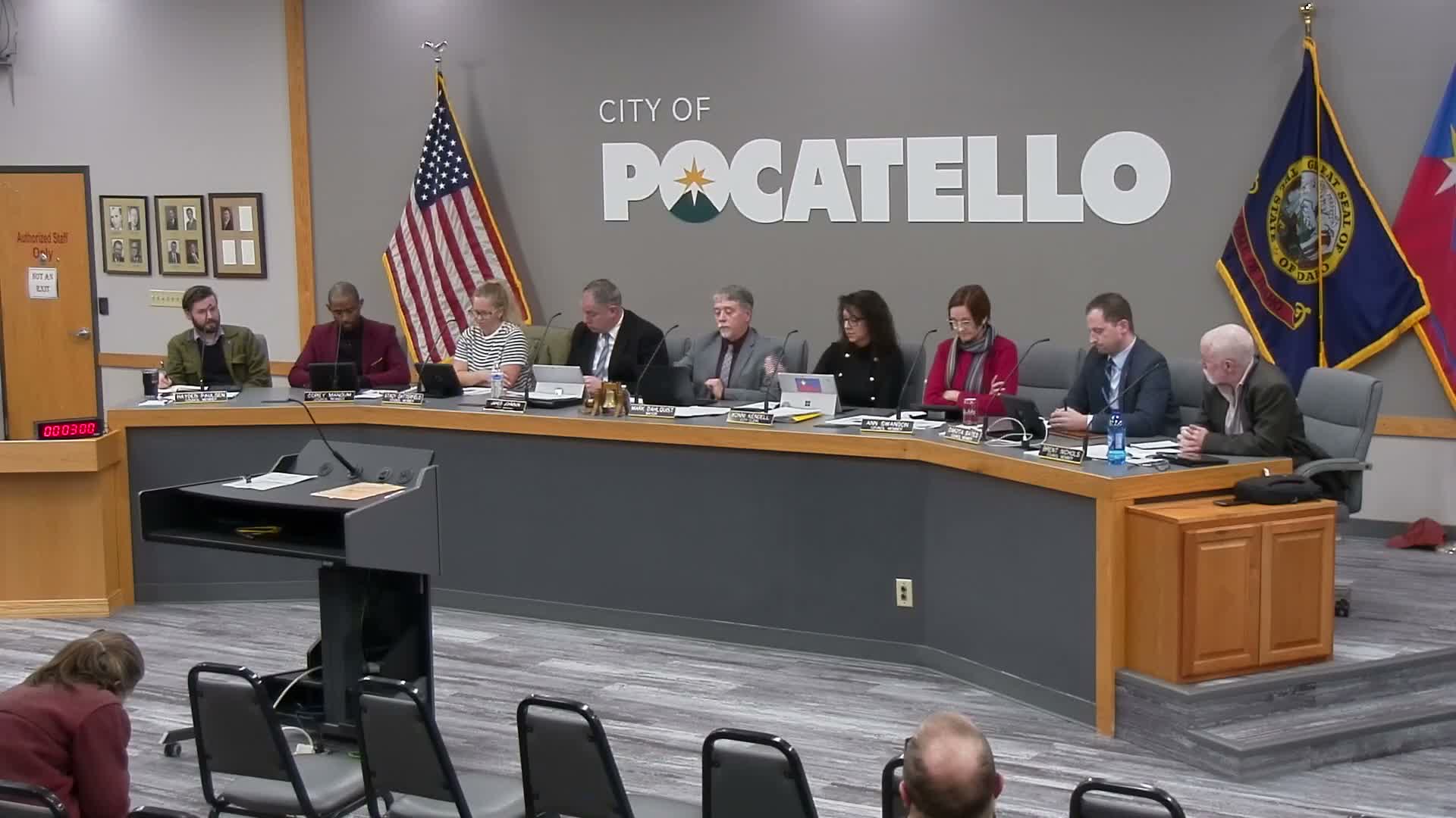 Pocatello council approves airport work order, utility easement for charter school and Highline Road task order