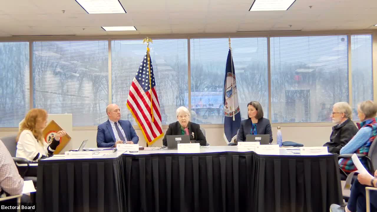 Electoral board sets new qualifications and partisan balance for chiefs