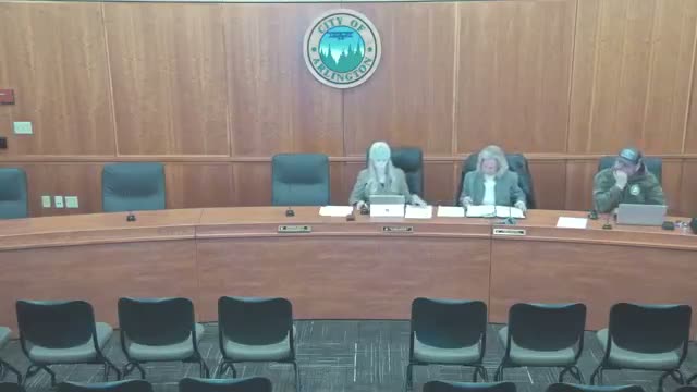 Arlington Planning Commission adopts agenda and consent items; staff to move meetings to 6 p.m.