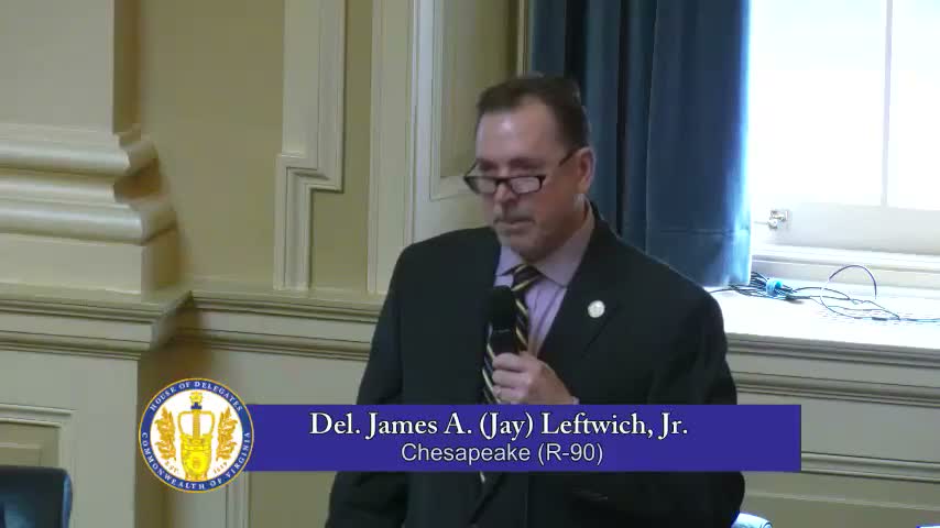 House adjourns in memory of Delegate Barry D. Knight after extended tributes