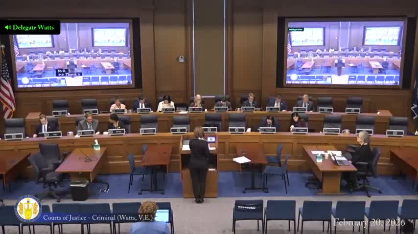 Panel reports bill to allow judges to exclude pretrial statements by people with developmental disabilities