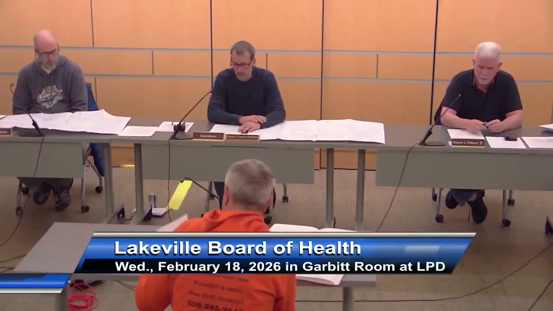 Lakeville Board of Health approves local septic setback reduction for 18 Lakeside Avenue