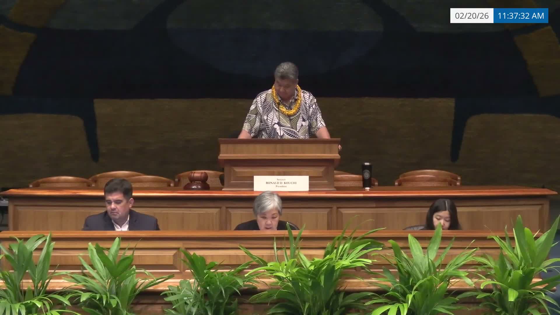 Senate adopts standing committee reports 2479–2693 and adjourns until Feb. 23