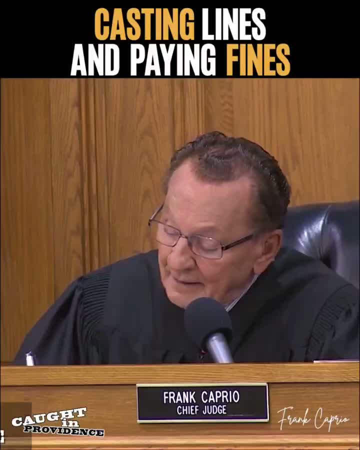 Judge in Providence grants defendant a break, asks him to "keep taking your kids fishing"