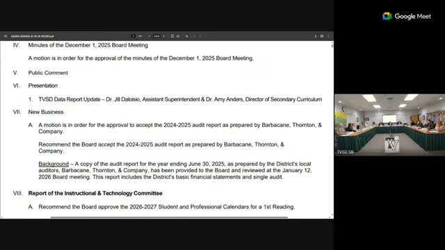 Twin Valley board hears data report, asks for deeper curriculum review after ELA declines