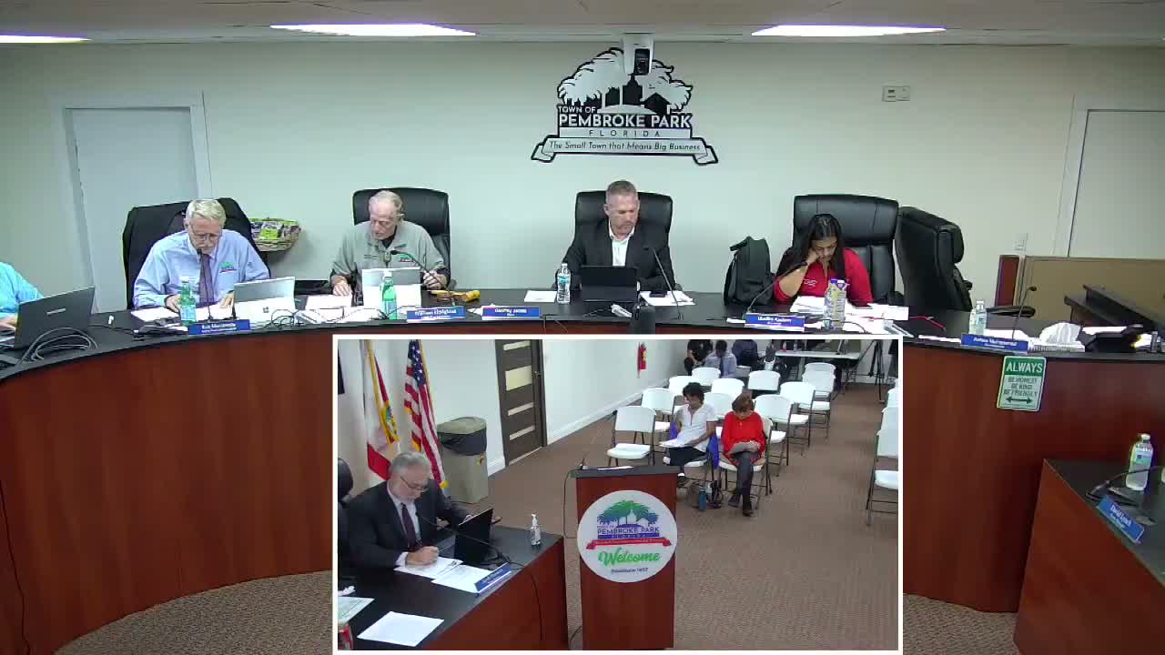 Pembroke Park raises fixed-asset threshold to $5,000 to reduce audit burden