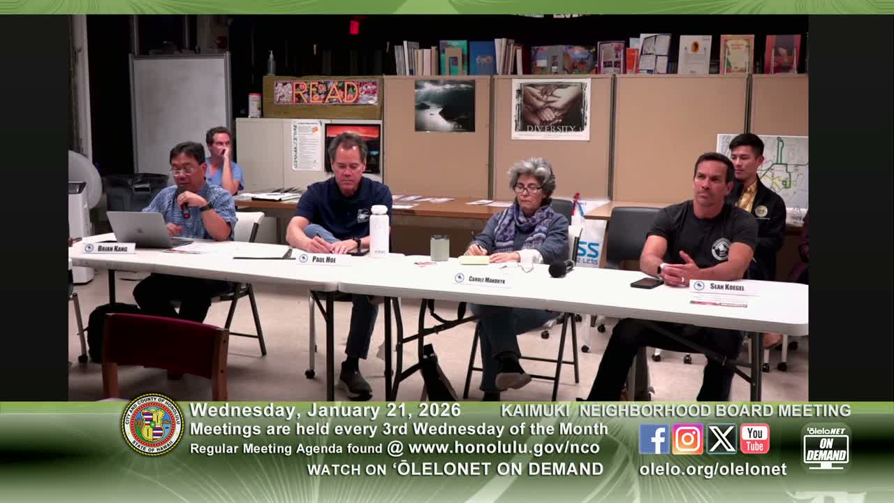 Neighbors protest archery dojo plans at Maumai Nature Park, developers say design and safety measures are planned