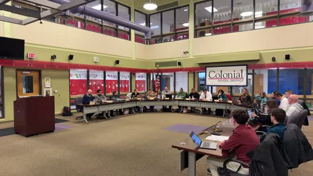 Colonial School District approves special-education contracts, including $19,473.30 tuition placement
