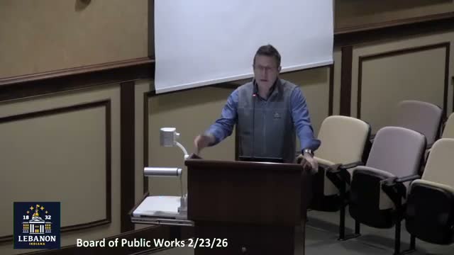 Lebanon engineering updates: lighting audit complete, Witt Road progress, Noble Street shifted to avoid poles