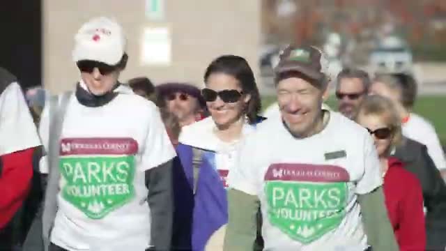 Douglas County commissioners recognize volunteer in brief ceremony