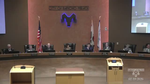 Rancho Mirage approves consent calendar amid public objections to ALPR contract