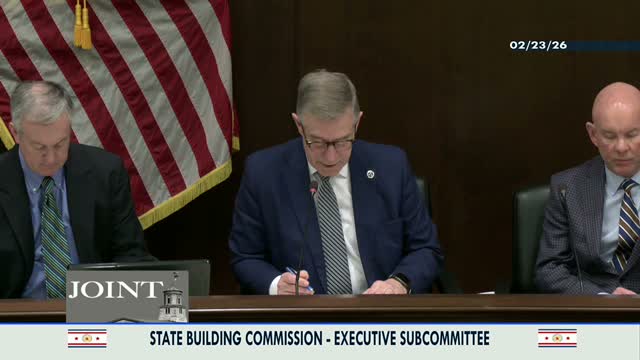 Subcommittee signs off on consent agenda, minutes and two university designer selections