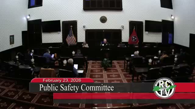 Public Safety Committee approves budget shifts for vehicles, grants and program funding