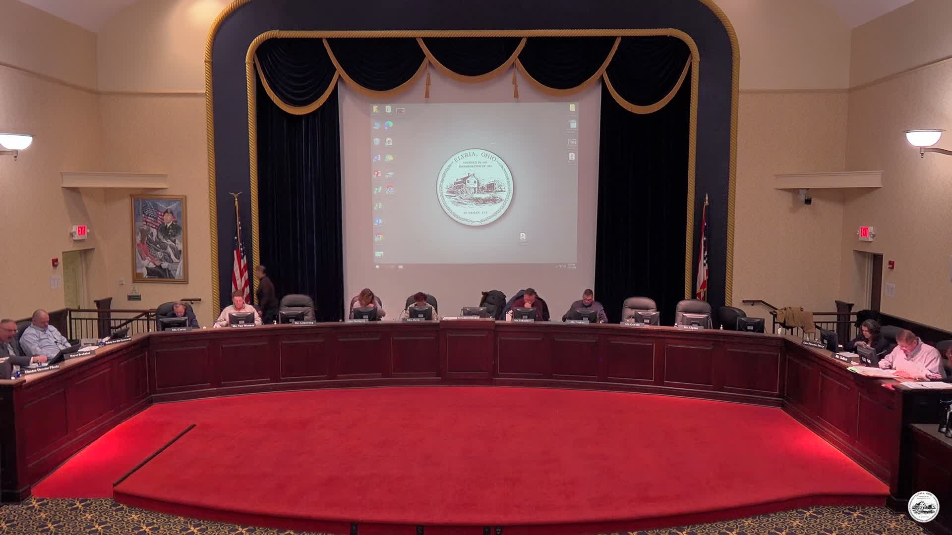 Finance committee authorizes Middle Avenue sidewalk bids; permanent appropriations discussion continued