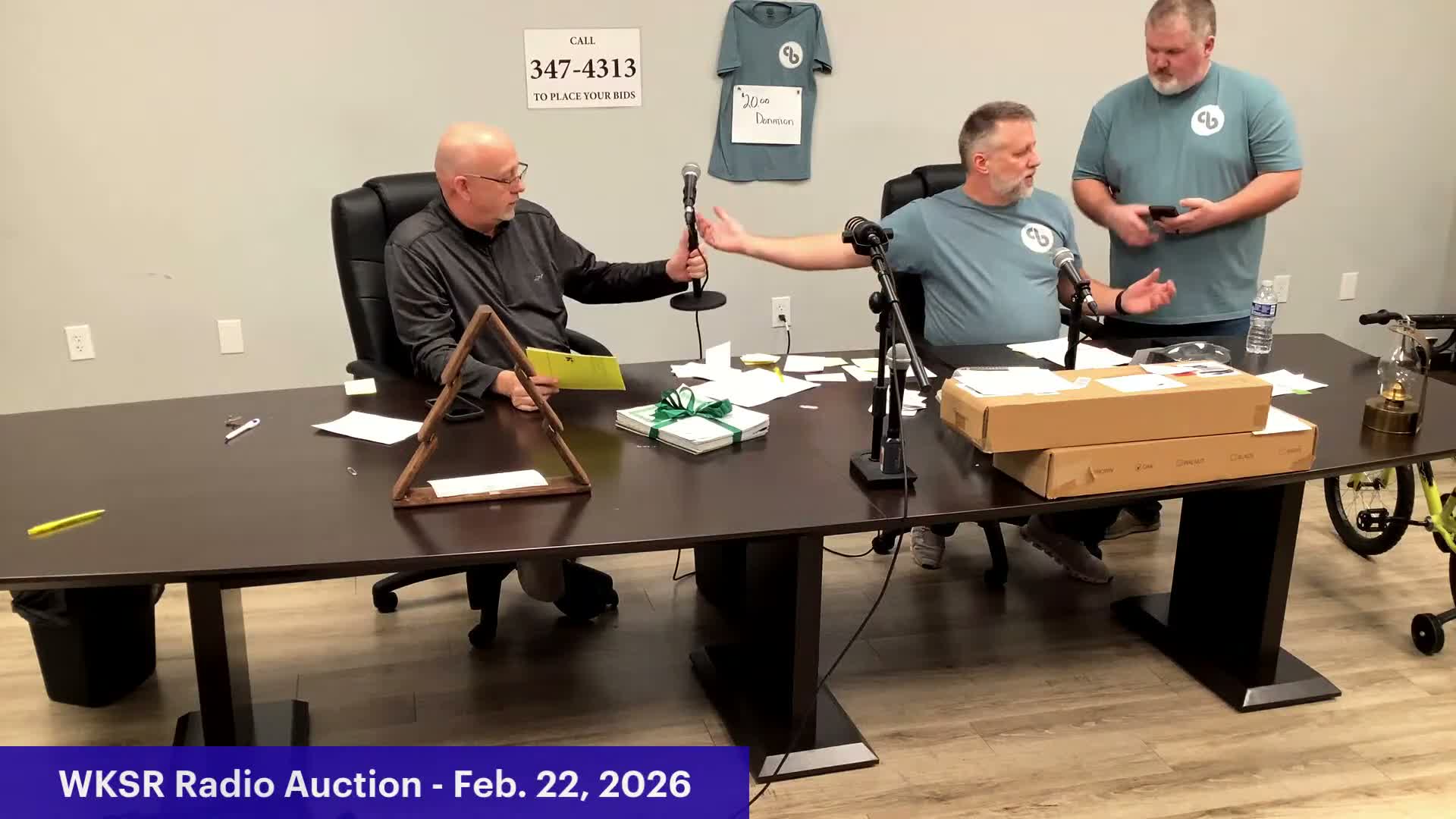 CB Outreach leaders outline services as WKSR auction raises funds for foster‑family wrap closet and community programs