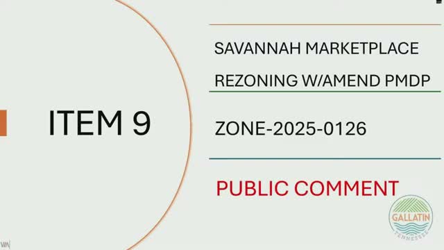 Commission advances Savannah Marketplace amendment despite intense neighborhood concern over proposed gas station