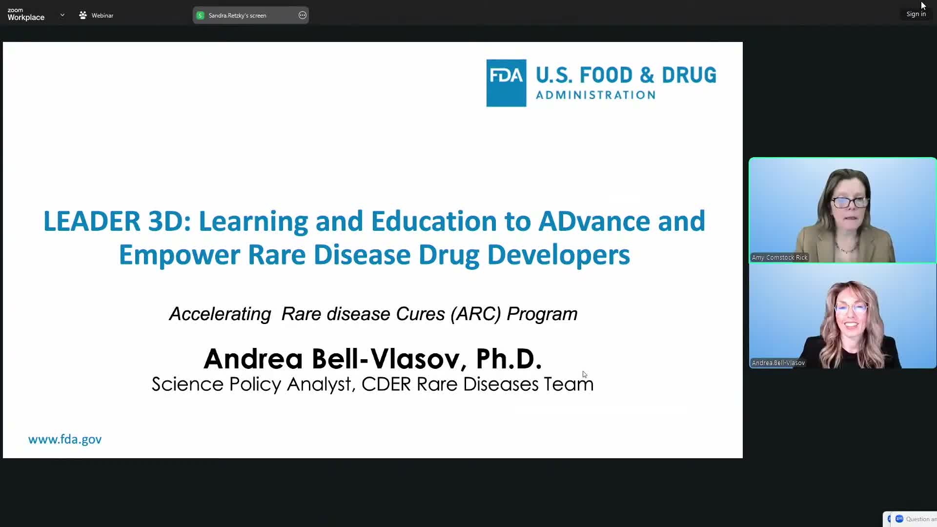 FDA panel details cross‑center programs to help small‑population drug and device development