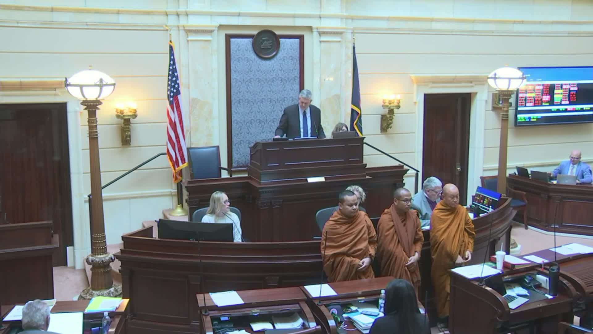 Utah Senate honors Walk for Peace monks and a local councilwoman who lost her son in Ukraine