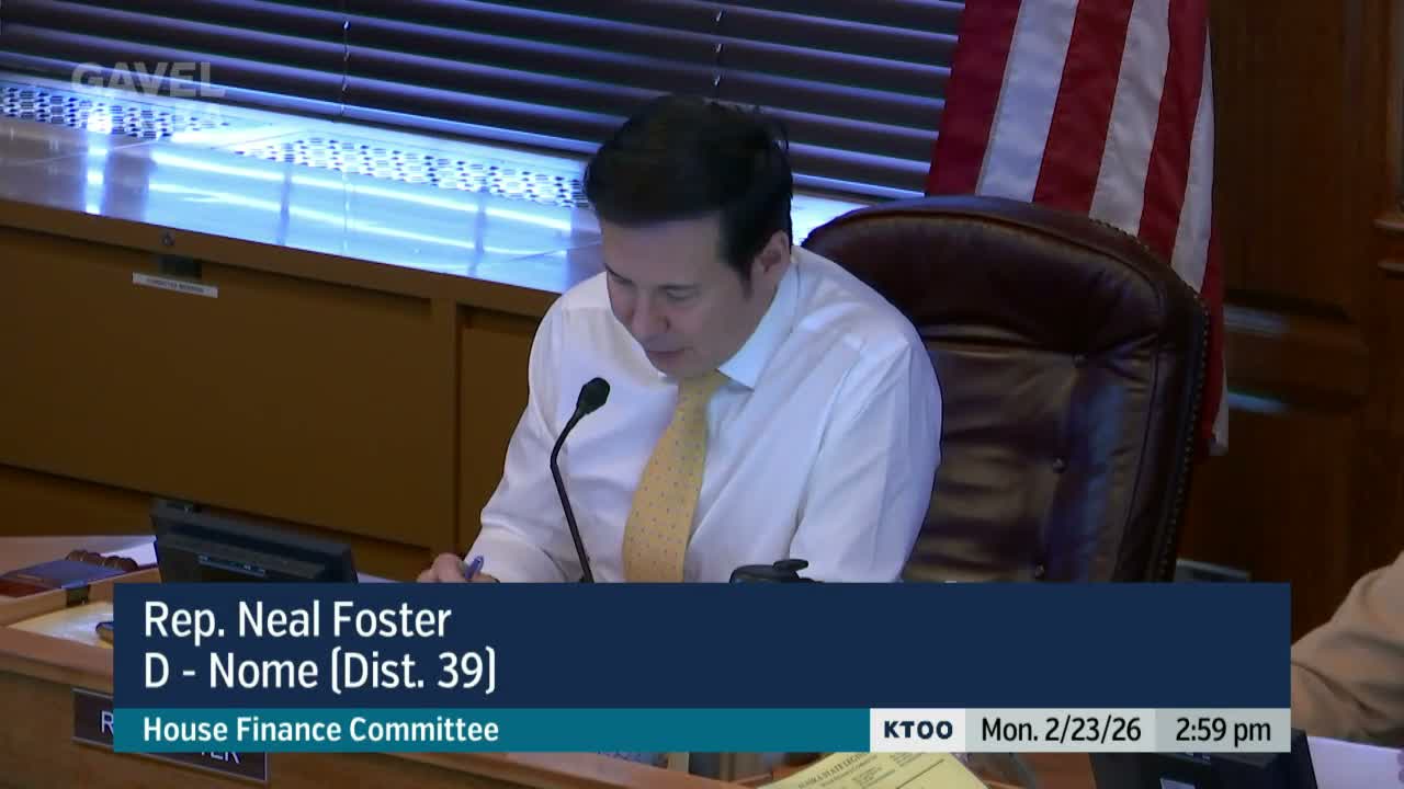 Committee hears recap and fiscal note for highly digitized tax bill; revenue estimate spans tens of millions