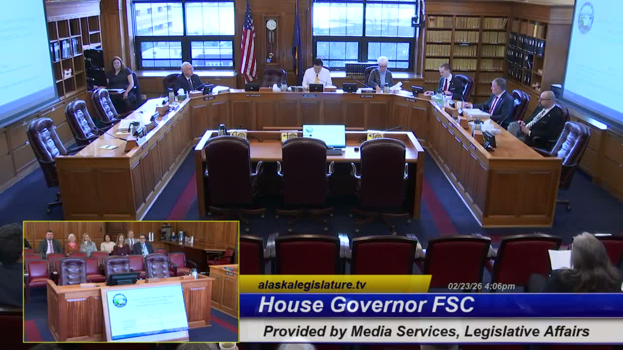 Subcommittee hears largely flat FY27 budget for Office of the Governor