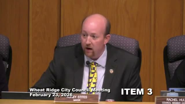 Wheat Ridge requires write‑in candidates to file affidavit of intent before elections