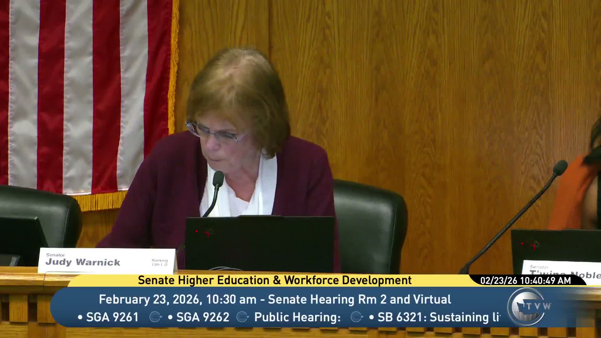 Senate committee advances bill to create Washington Institute for Scientific Advancement and authorize $6 billion in bonds