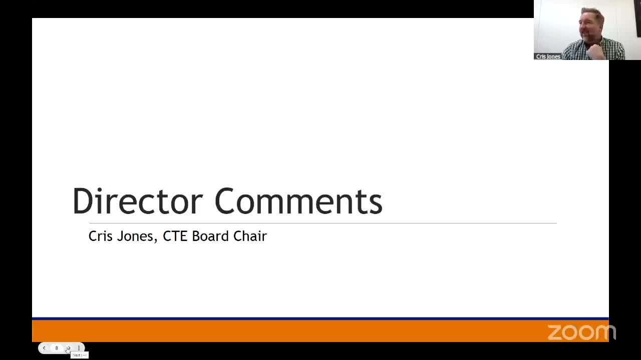 CTE board unanimously approves FY26 amendments, loan payoff and FY27 budgets