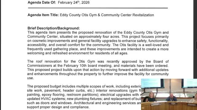 Commission approves nearly $2 million renovation for Otis Gym and Community Center