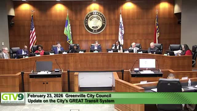 Greenville outlines transit upgrades: on‑demand pilot, shelters and plan to bring paratransit in‑house