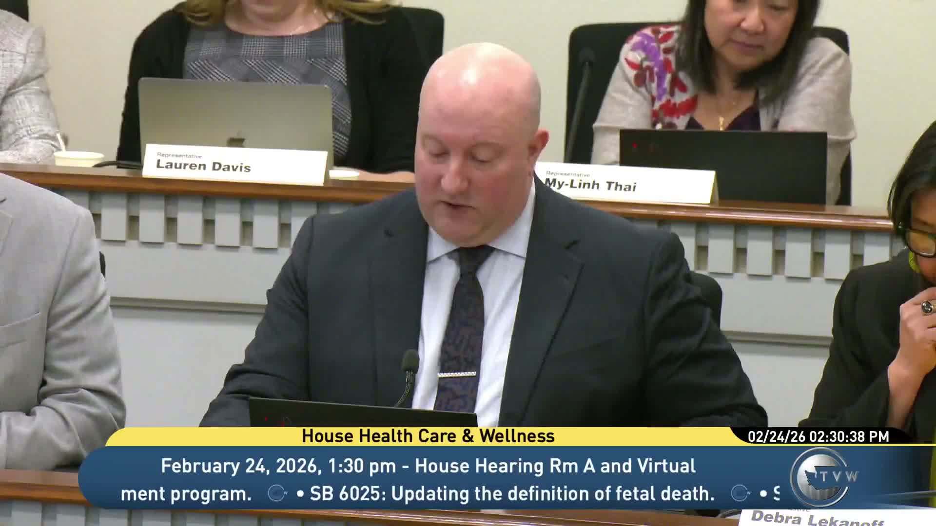 Committee Reports Several Health Bills Out of Committee; Vote Tallies Recorded