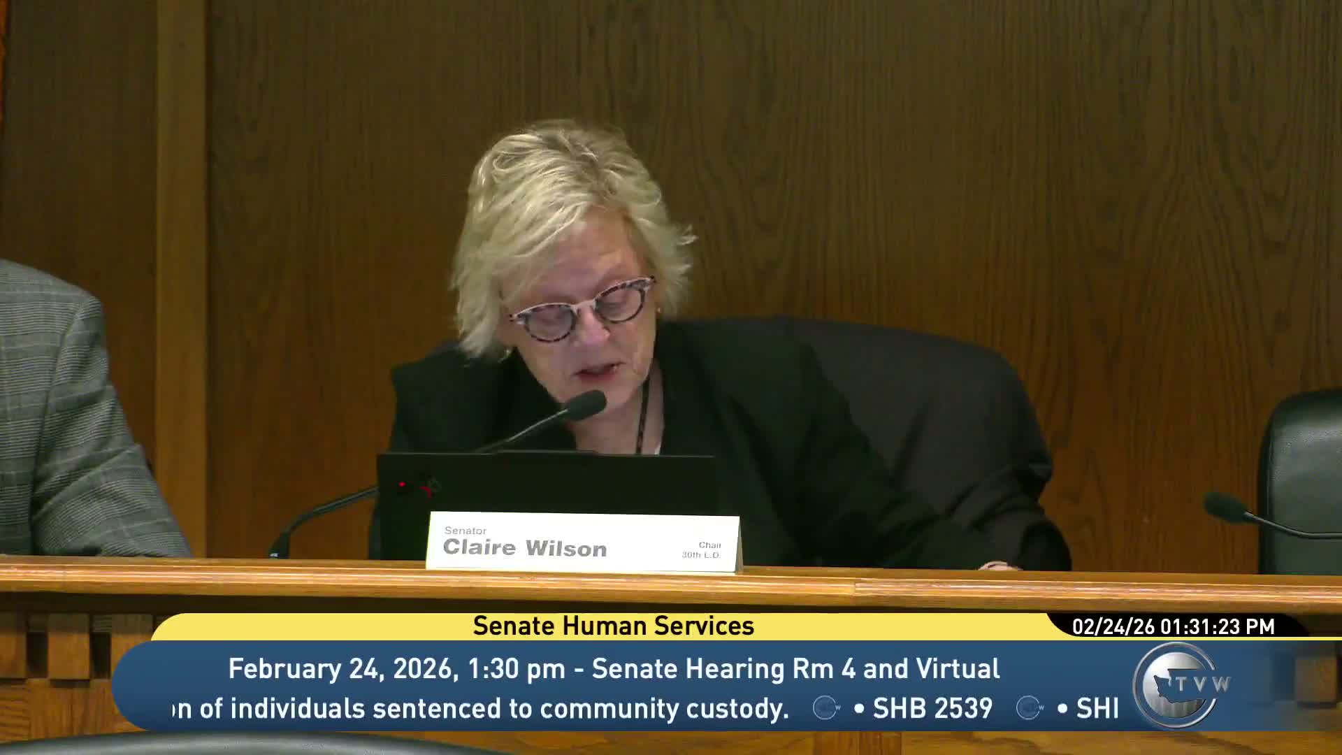 Senate committee advances bill to end Community Protection Program after amending technical references