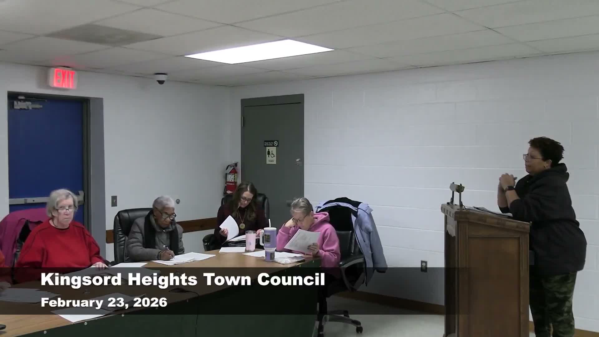 Kingsford Heights authorizes prework on security upgrades, approves small purchases