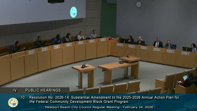 Council approves $750,000 CDBG amendment and awards ADA improvements contract