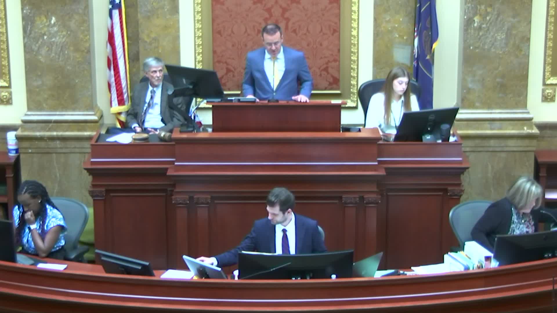 House passes a batch of education, public-safety and social-services bills; dozens advance to the Senate