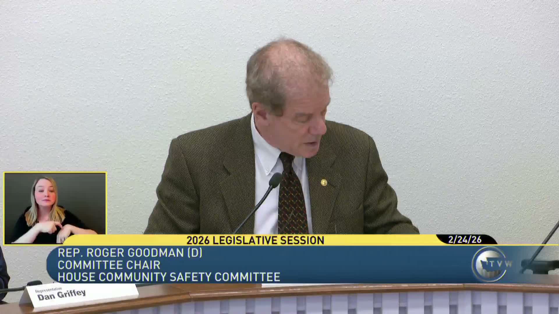 At a glance: committee votes Feb. 24 — bills advanced on crime, traffic, toxicology, trafficking and missing persons