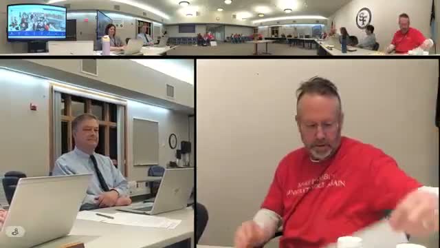 Board and superintendent discuss draft response to APAC nonconcurrences, pledge collaboration and grants search