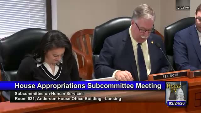 House subcommittee approves Dec. 9, 2025 minutes and adjourns after Michigan 2-1-1 presentations
