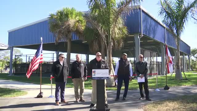 Lee County marks opening of covered pickleball courts at Ruttenberg Park
