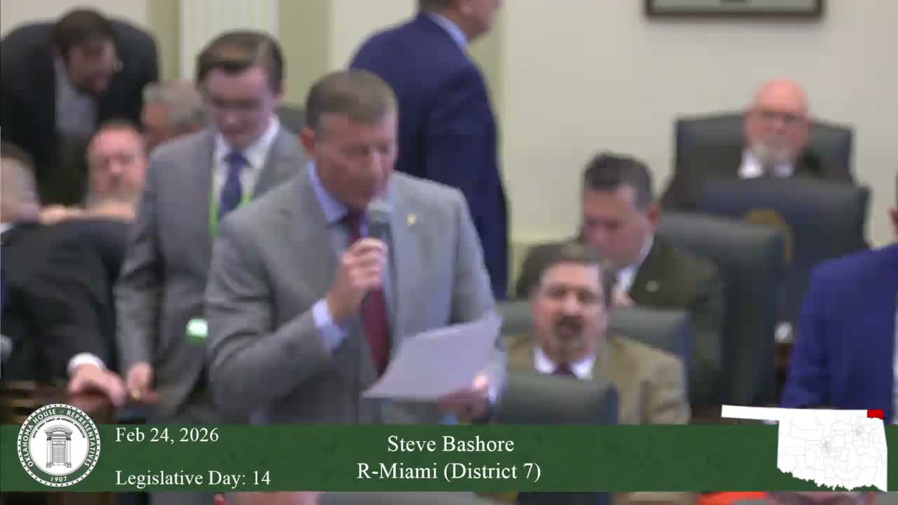 Votes at a glance: Oklahoma House advances several revenue and tax‑credit bills