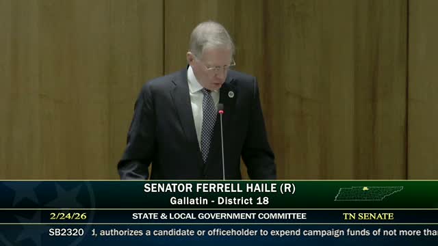 Committee approves bill allowing campaign funds for residential security up to $12,000 a year