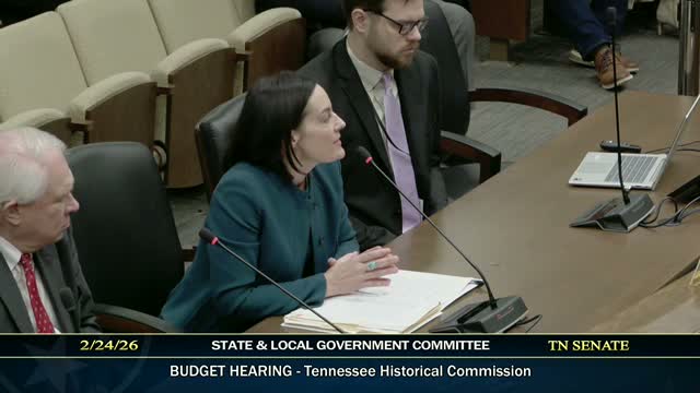 Tennessee Historical Commission asks for maintenance money after winter storm damage and long-running operating shortfalls