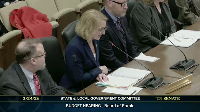 Parole board budget fails to advance after heated committee questions over parole rates and role