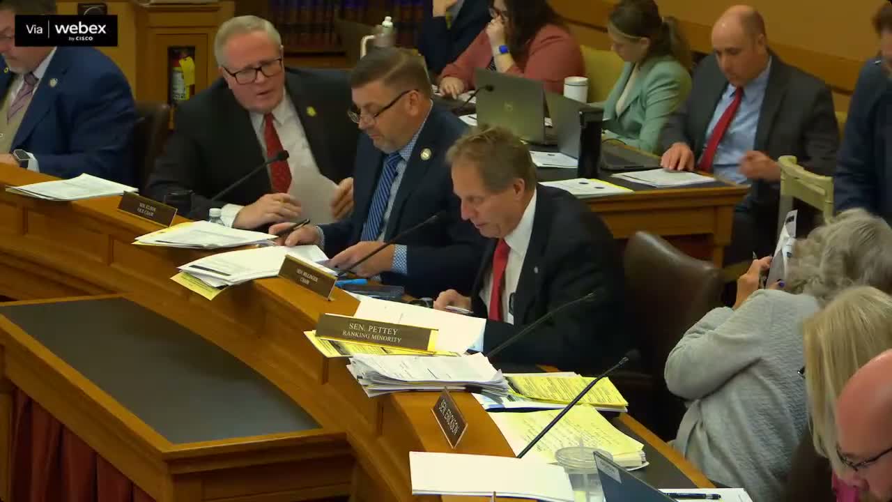 Senate subcommittee concurs with FY2026–27 budgets; members flag retention bonuses, KU loan proviso and earned‑wage staffing