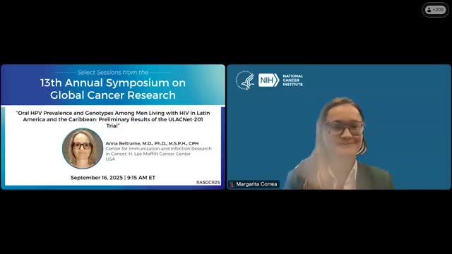 Oral HPV prevalence high among men living with HIV across Latin America in ULAQNET baseline