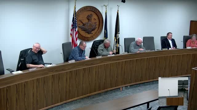 Howard County BZA tables variance request for pole barn after neighbor objections, directs staff to draft commitments