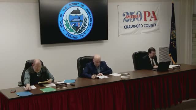 At a glance: Crawford County Board of Elections actions