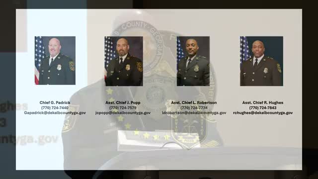 Residents press DeKalb police on ICE stops, patrols, noise and traffic at town hall