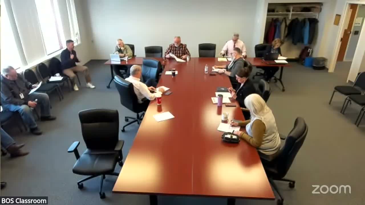 Washington County Government Operations moves intern request to Personnel and clears other routine items