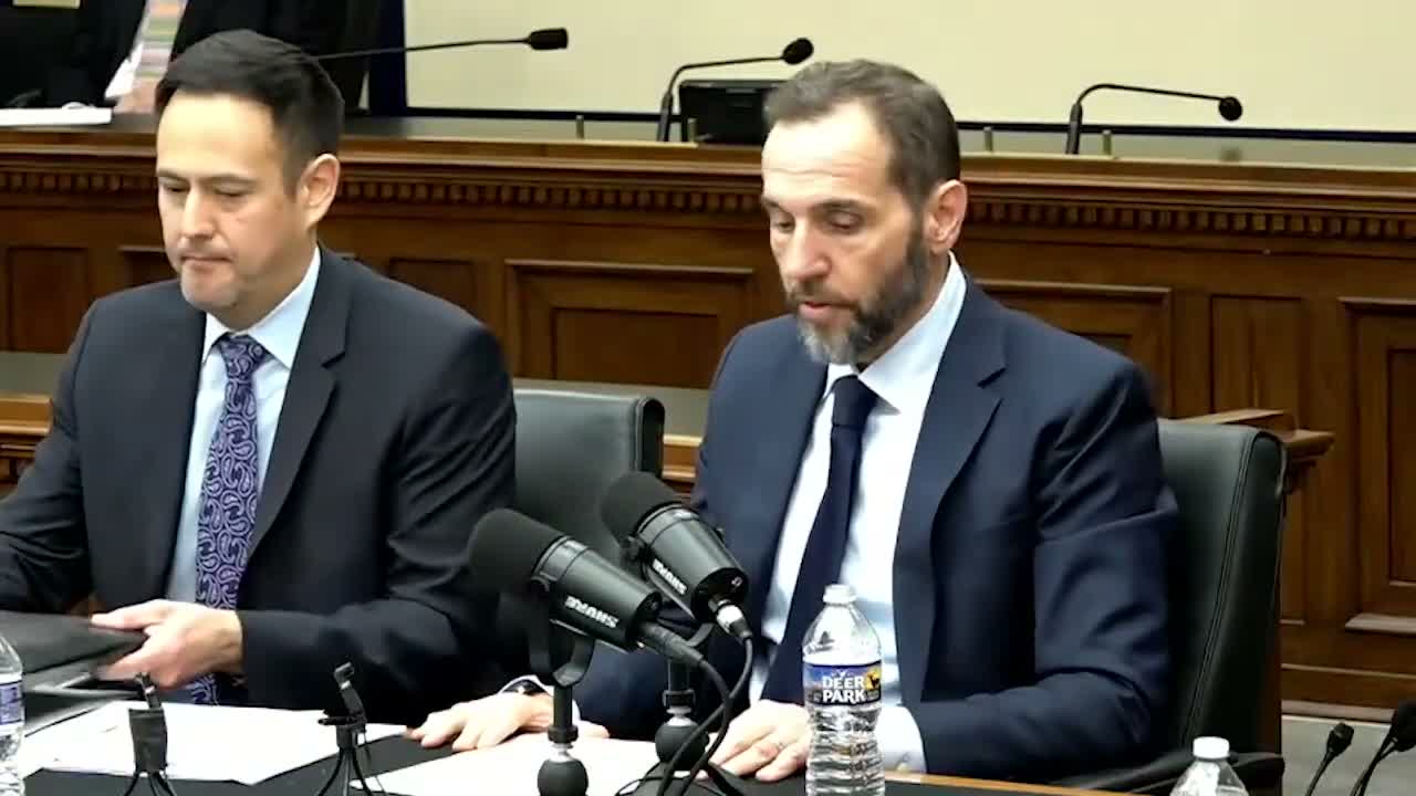 Jack Smith tells House Judiciary he believed he had proof beyond a reasonable doubt in both probes